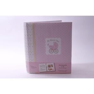 All About Me, Baby Album, Memory Keeper, 3-hole Binder, Gibson, ~ 260122-WH 918